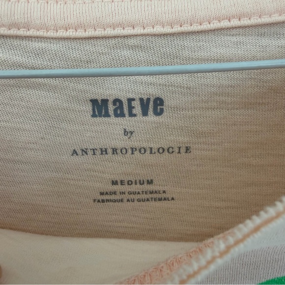 MAEVE x ANTHROPOLOGIE Strawberry Graphic Short Sleeve Tee - Picture 3 of 7